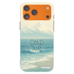 Átlátszó szilikon tok az alábbi mobiltelefonokra Apple iPhone 17 Pro Max - COLD AIR
