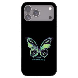 Fekete szilikon tok az alábbi mobiltelefonokra Apple iPhone 17 Pro Max - Diamanty Blue