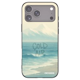 Fekete szilikon tok az alábbi mobiltelefonokra Apple iPhone 17 Pro Max - COLD AIR