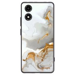 Fekete szilikon tok az alábbi mobiltelefonokra Motorola Moto E14 - Her