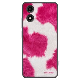 Fekete szilikon tok az alábbi mobiltelefonokra Motorola Moto E14 - Pink Moo