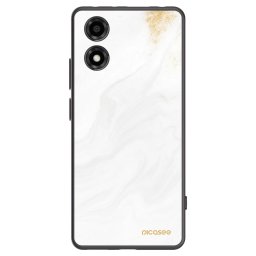 Fekete szilikon tok az alábbi mobiltelefonokra Motorola Moto E14 - White