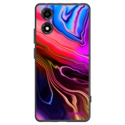 Fekete szilikon tok az alábbi mobiltelefonokra Motorola Moto E14 - Electric