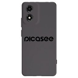 Fekete szilikon tok az alábbi mobiltelefonokra Motorola Moto E14 - Picasee - new logo - black