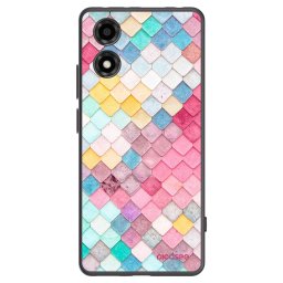 Fekete szilikon tok az alábbi mobiltelefonokra Motorola Moto E14 - Colorful roof