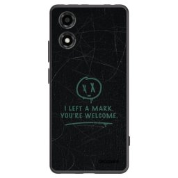 Fekete szilikon tok az alábbi mobiltelefonokra Motorola Moto E14 - LEFT A MARK