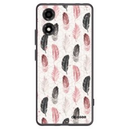 Fekete szilikon tok az alábbi mobiltelefonokra Motorola Moto E14 - Feather 2