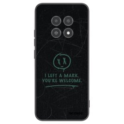 Fekete szilikon tok az alábbi mobiltelefonokra Realme 12X - LEFT A MARK