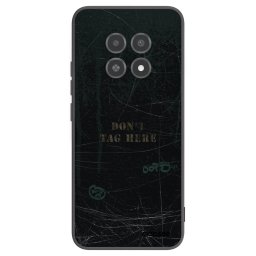 Fekete szilikon tok az alábbi mobiltelefonokra Realme 12X - DON´T TAG