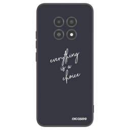 Fekete szilikon tok az alábbi mobiltelefonokra Realme 12X - Everything is a choice