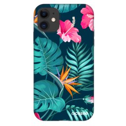 Fashion Case Apple iPhone 11 - Pink Monstera