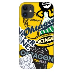 Fashion Case Apple iPhone 11 - OKTAGON - Logo Archive