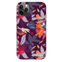 Fashion Case Apple iPhone 11 Pro - Purple Leaf