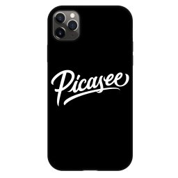 Fashion Case Apple iPhone 11 Pro Max - Picasee - old logo - white