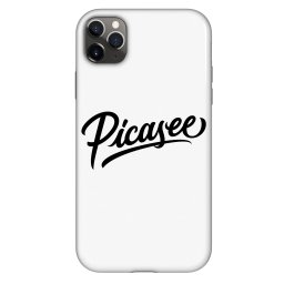 Fashion Case Apple iPhone 11 Pro Max - Picasee - old logo - black