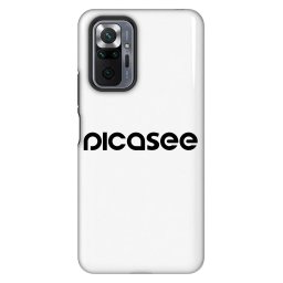 Fashion Case Xiaomi Redmi Note 10 Pro - Picasee - new logo - black