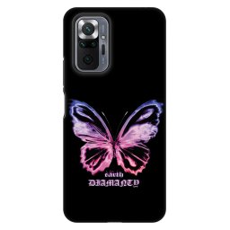 Fashion Case Xiaomi Redmi Note 10 Pro - Diamanty Purple