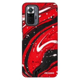 Fashion Case Xiaomi Redmi Note 10 Pro - Red black
