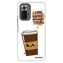 Fashion Case Xiaomi Redmi Note 10 Pro - Cute coffee