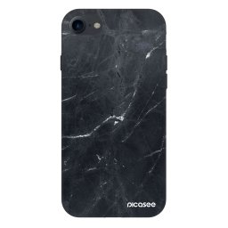 Fashion Case Apple iPhone SE 2022 - Black marble