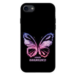 Fashion Case Apple iPhone SE 2022 - Diamanty Purple