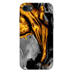 Fashion Case Apple iPhone SE 2020 - Black Gold