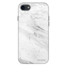 Fashion Case Apple iPhone SE 2020 - White marble