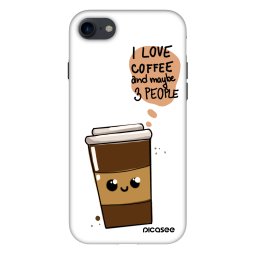 Fashion Case Apple iPhone SE 2020 - Cute coffee