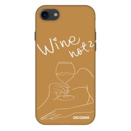 Fashion Case Apple iPhone SE 2020 - Wine not