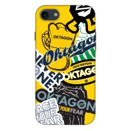 Fashion Case Apple iPhone SE 2020 - OKTAGON - Logo Archive
