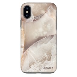 Fashion Case Apple iPhone X/XS - Cream marble
