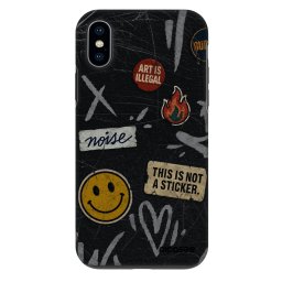 Fashion Case Apple iPhone X/XS - STICKERS x TAGS