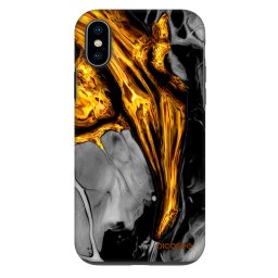 Fashion Case Apple iPhone X/XS - Black Gold