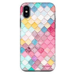 Fashion Case Apple iPhone X/XS - Colorful roof