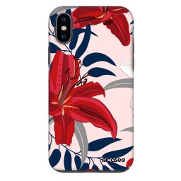 Fashion Case Apple iPhone X/XS - Red Lily