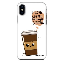 Fashion Case Apple iPhone X/XS - Cute coffee