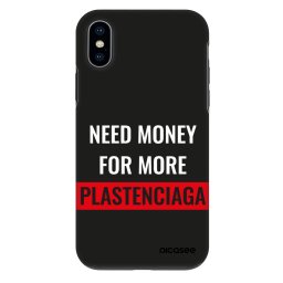 Fashion Case Apple iPhone X/XS - More PLASTENCIAGA