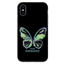Fashion Case Apple iPhone X/XS - Diamanty Blue