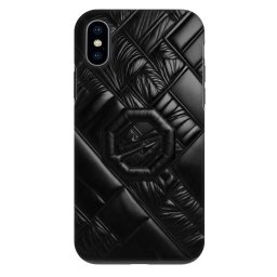 Fashion Case Apple iPhone X/XS - OKTAGON - Puffer Blackout