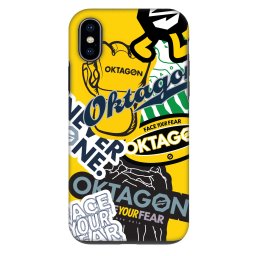 Fashion Case Apple iPhone X/XS - OKTAGON - Logo Archive
