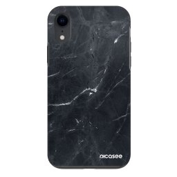 Fashion Case Apple iPhone XR - Black marble