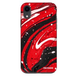 Fashion Case Apple iPhone XR - Red black