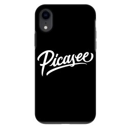 Fashion Case Apple iPhone XR - Picasee - old logo - white
