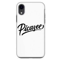 Fashion Case Apple iPhone XR - Picasee - old logo - black