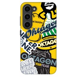 Fashion Case Samsung Galaxy S23+ 5G - OKTAGON - Logo Archive
