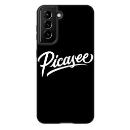 Fashion Case Samsung Galaxy S22 5G - Picasee - old logo - white