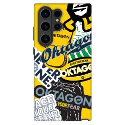 Fashion Case Samsung Galaxy S22 Ultra 5G - OKTAGON - Logo Archive