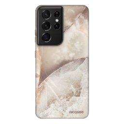 Fashion Case Samsung Galaxy S21 Ultra 5G G998B - Cream marble