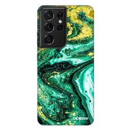 Fashion Case Samsung Galaxy S21 Ultra 5G G998B - Green Gold