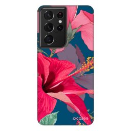 Fashion Case Samsung Galaxy S21 Ultra 5G G998B - Hibiscus